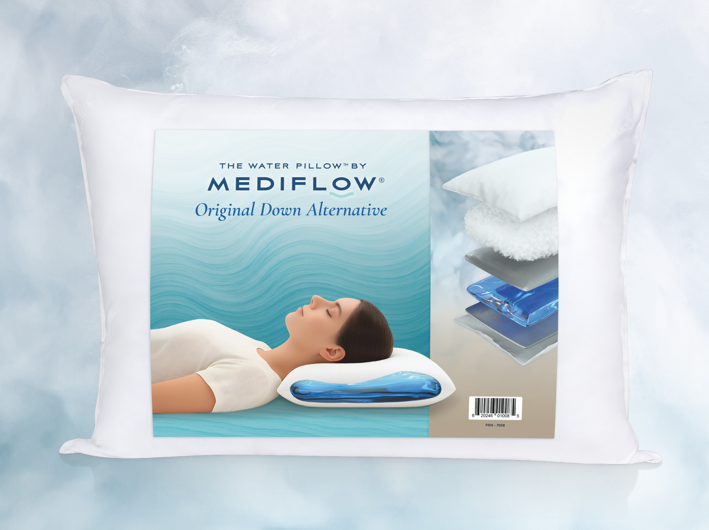 Mediflow Water Pillow - Original Down Alternative