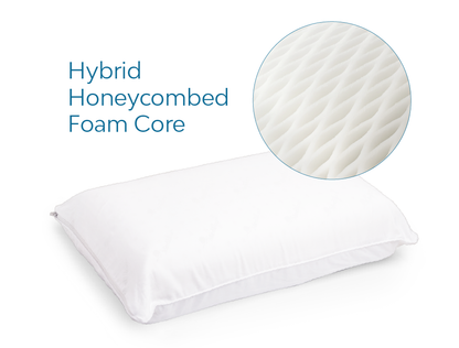 Mediflow Water Pillow - Elite Hybrid Memory Foam