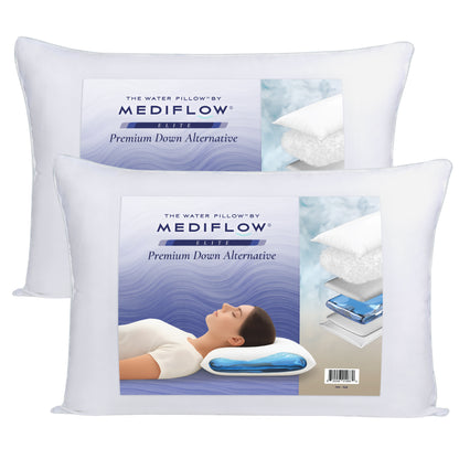 Mediflow Water Pillow - Elite Down Alternative